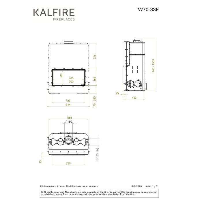 Kalfire W70-33F - Image 3